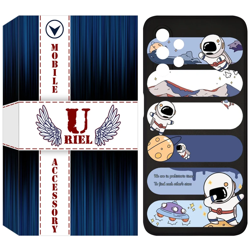 کاور یوریل مدل KSH کد 30 طرح کهکشان مناسب برای گوشی موبایل سامسونگ Galaxy A13 4G