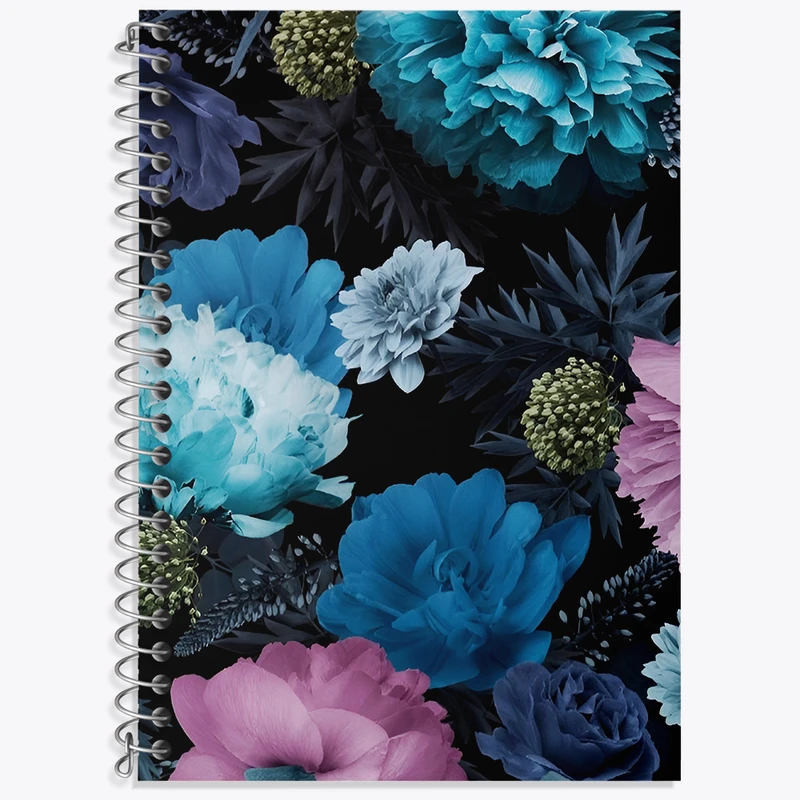 دفتر لغت 50 برگ خندالو طرح گل گلی کد N5306