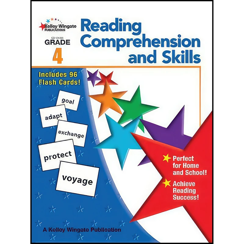 کتاب Reading Comprehension and Skills, Grade 4 اثر Carson-Dellosa Publishing انتشارات Kelley Wingate Publications