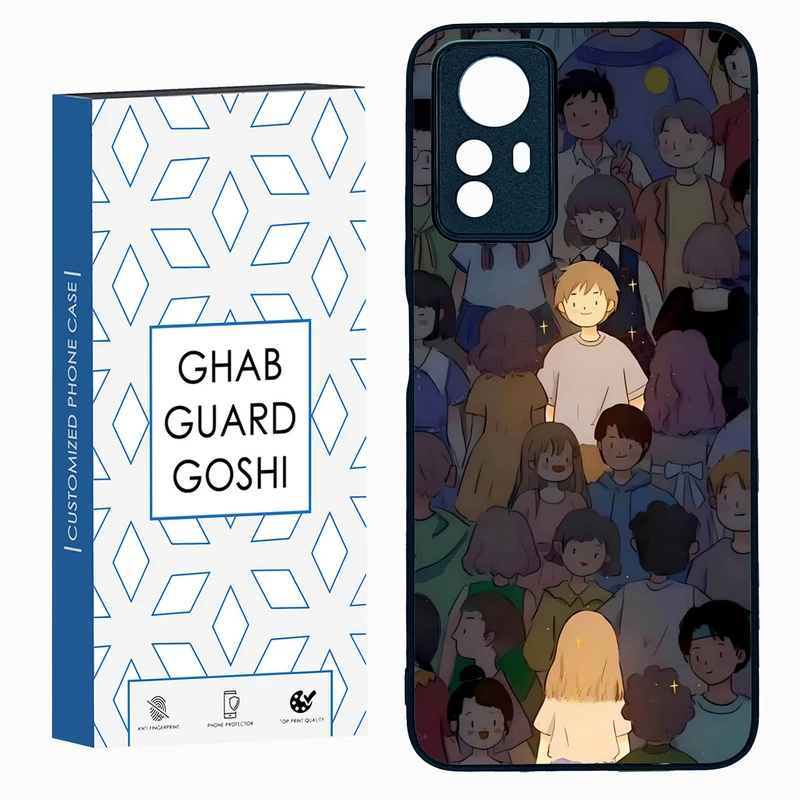 کاور قاب گارد گوشی طرح ست پسرانه کد TPU-062 مناسب برای گوشی موبایل شیائومی Redmi Note 12s