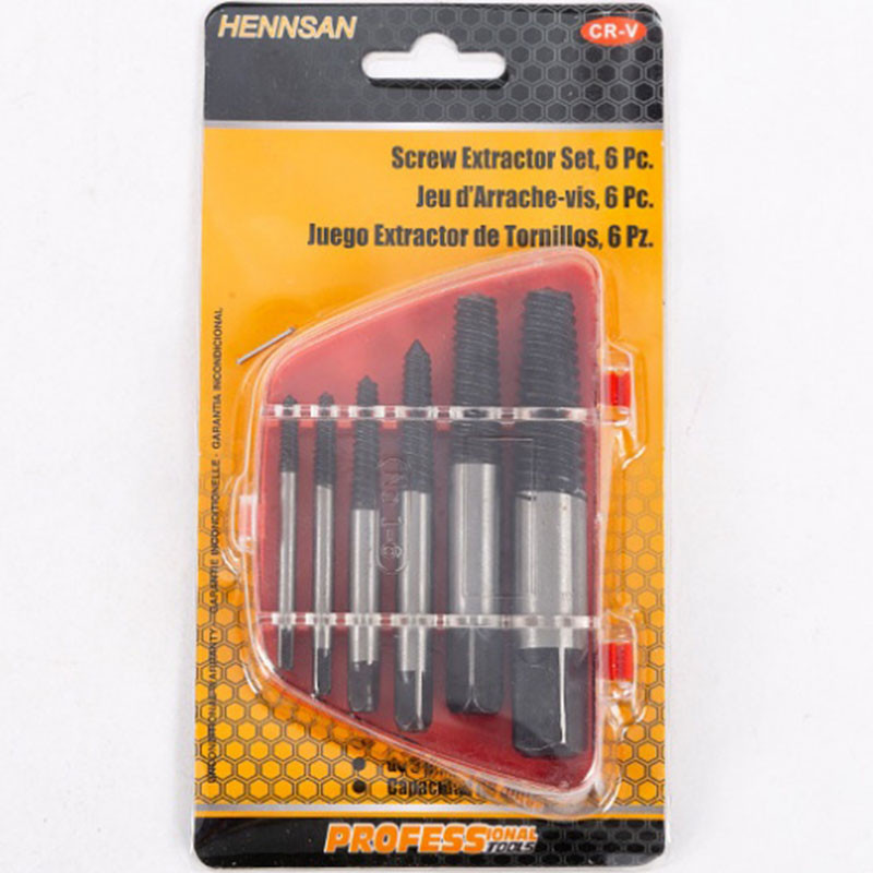قلاویز چپ گرد هنسن مدل CR-V مجموعه 6 عددی قلاویز چپ گرد هنسن مدل CR-V مجموعه 6 عددی