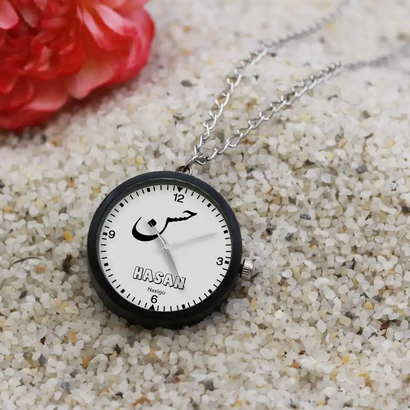 ساعت گردنبندی عقربه ای ناکسیگو مدل حسن کد NF12083