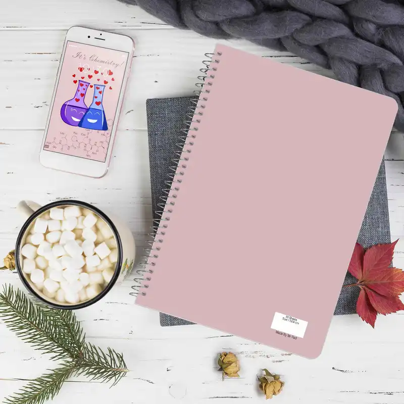 دفتر مشق مستر راد مدل دفتر شیمی طرح فرمول کد chemistry love 1717