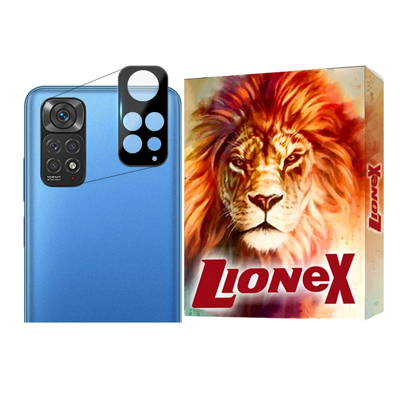 محافظ لنز دوربین  لایونکس مدل FULLENSLمناسب برای گوشی موبایل شیائومی Redmi Note 11S 4G