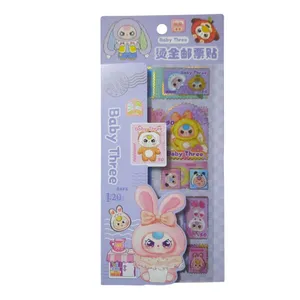 برچسب  طرح Baby three کد mn013