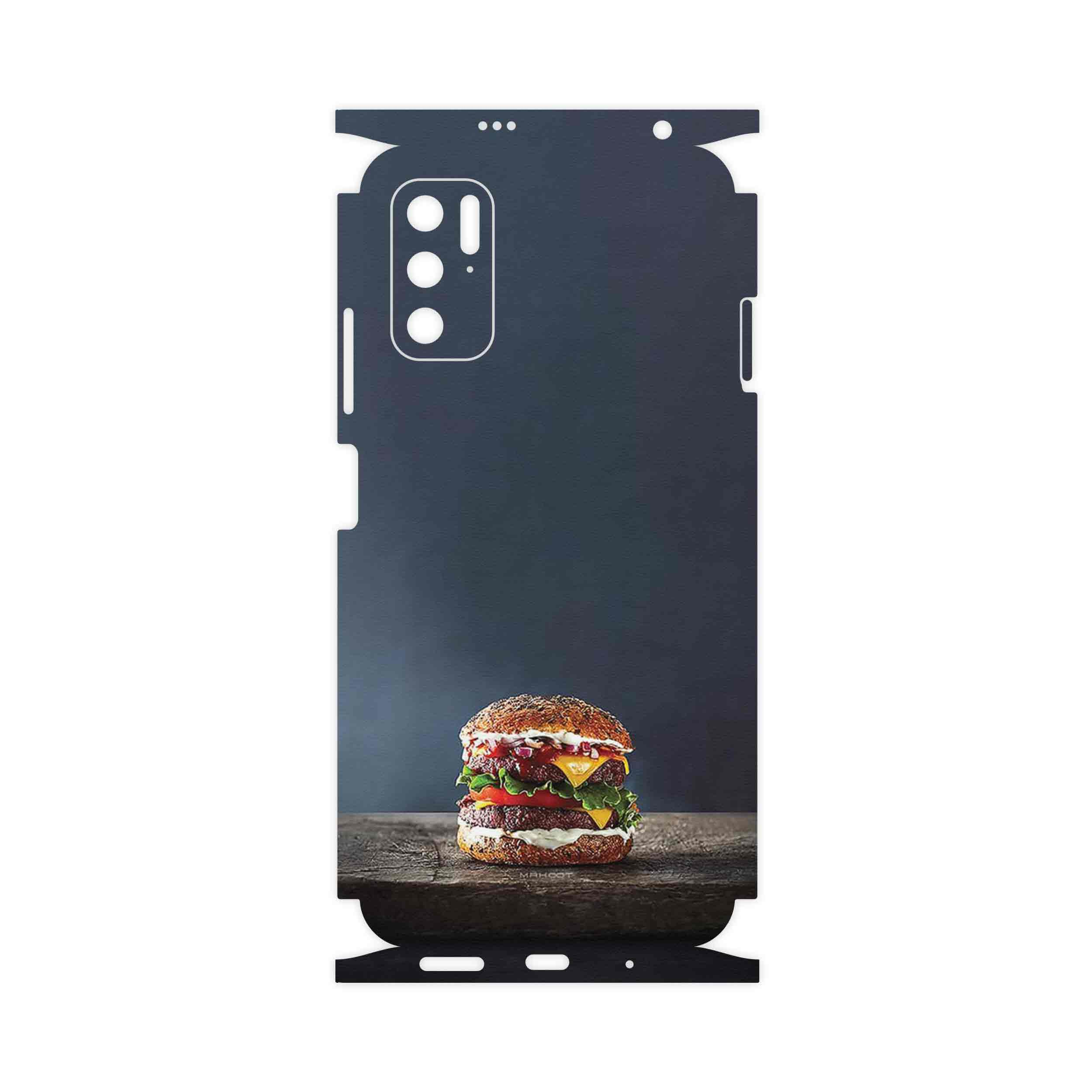 برچسب پوششی ماهوت مدل Hamburger-FullSkin مناسب برای گوشی موبایل شیائومی Redmi Note 11SE