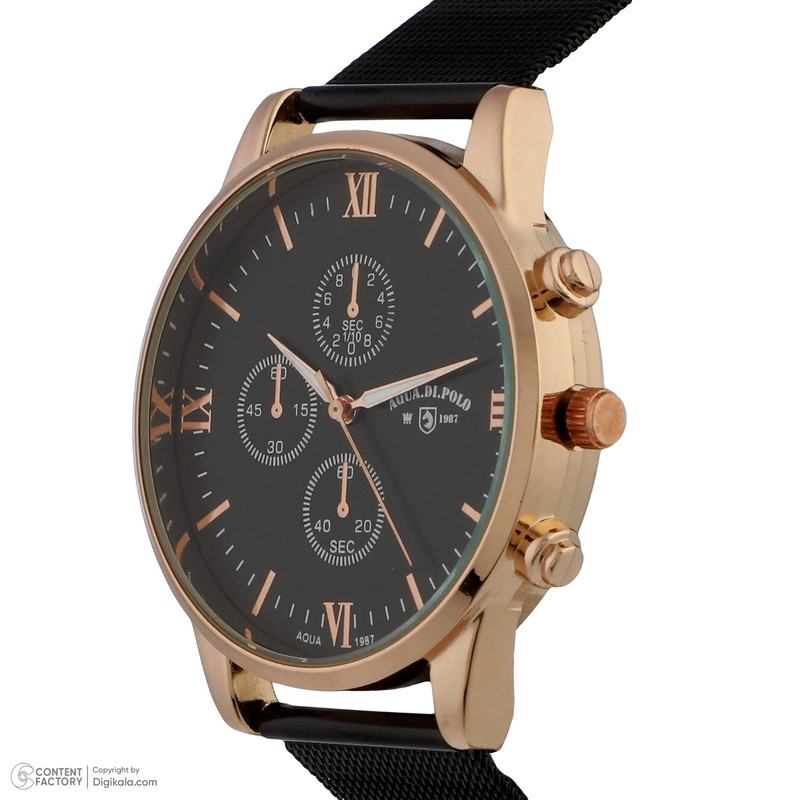 ساعت مچی عقربه‌ای مردانه آکوا دی پولو مدل APSV1-A5743-EH332