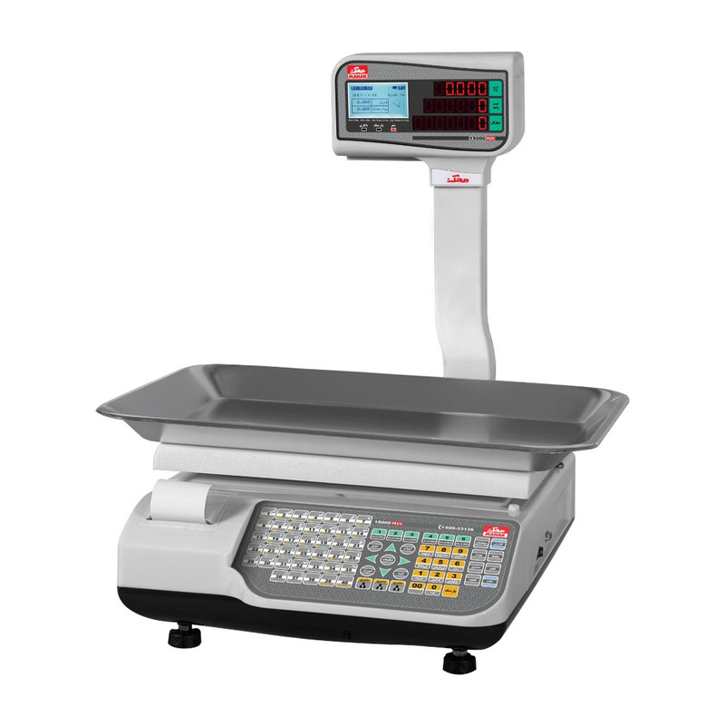 ترازو فروشگاهی محک مدل MDS15000PLUS-Sefid35KG