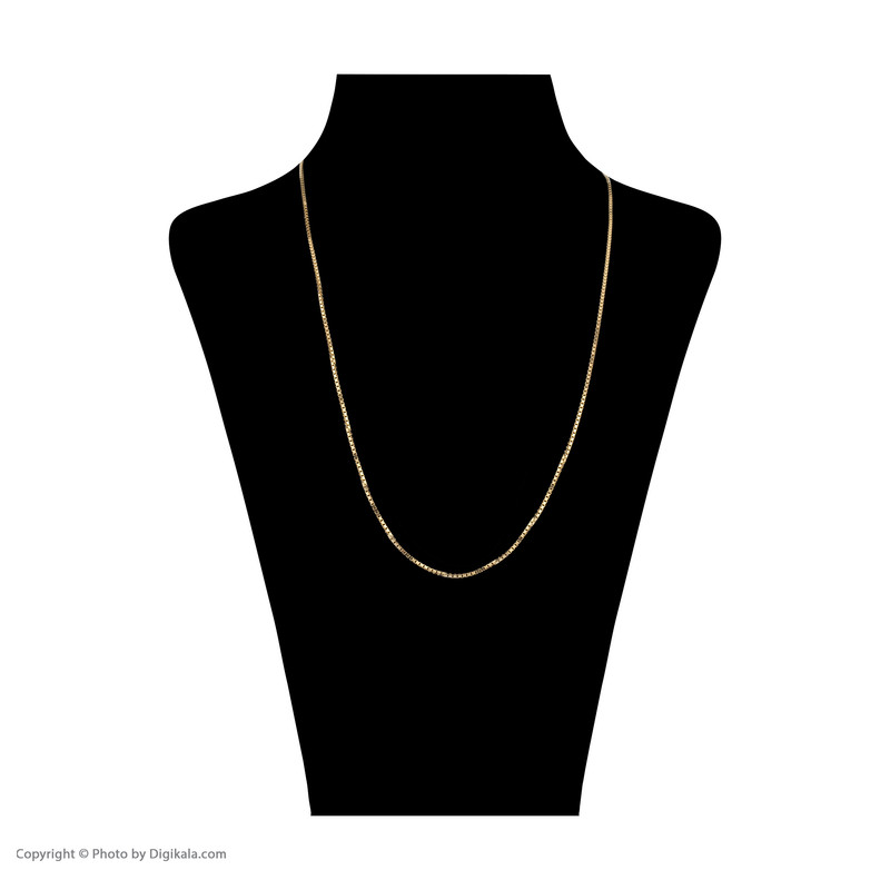 زنجیر طلا 18 عیار زنانه پرسته مدل WN1077 زنجیر طلا 18 عیار زنانه پرسته مدل WN1077