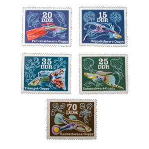 تمبر یادگاری مدل یادبود کد bc-1718 مجموعه 5 عددی