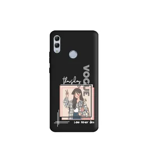 کاور قاب گارد طرح دخترونه کد t9546 مناسب برای گوشی موبایل هواوی Honor 10 Lite
