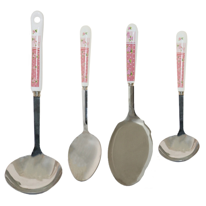 ست کفگیر و ملاقه 4 پارچه مدل Angel