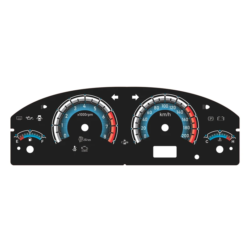 صفحه کیلومتر لیون کد02 مناسب برای پیکان