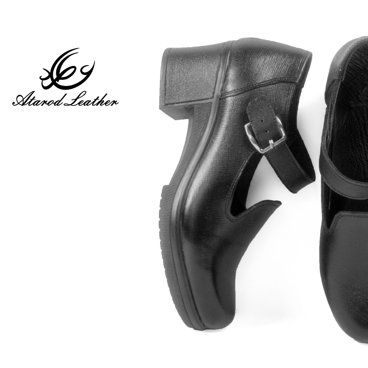 کفش زنانه چرم عطارد مدل چرم طبیعی کد SH260 - - 7