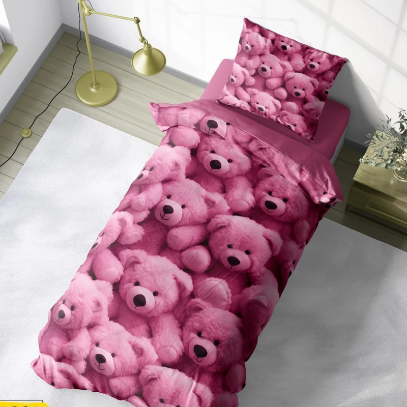 سرویس خواب مدل خرسی یک نفره 4 تکه