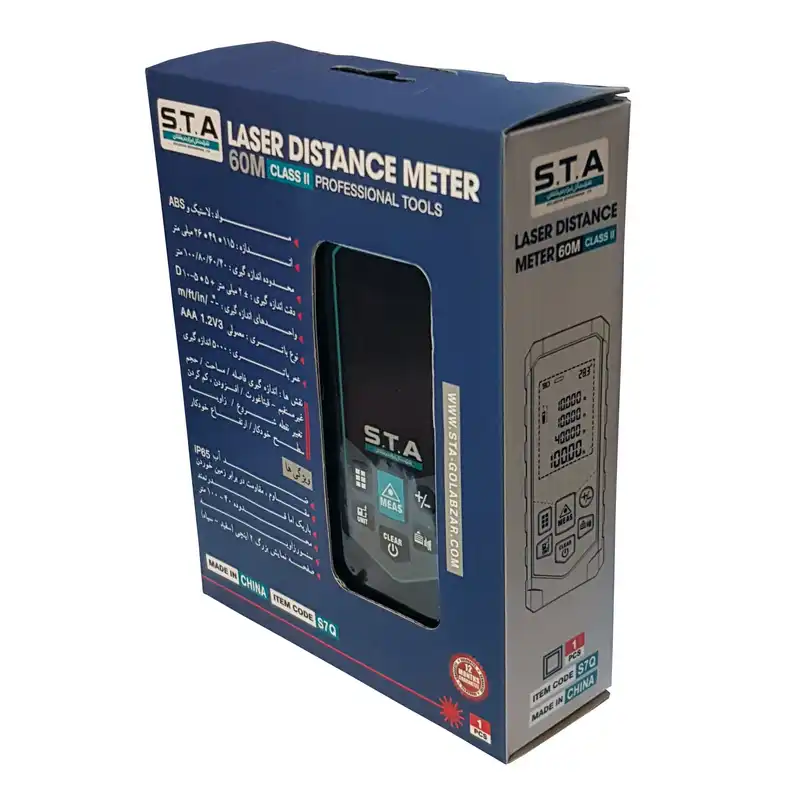 متر لیزری اس تی ای مدل S7Q