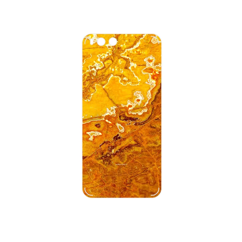 برچسب پوششی ماهوت مدل Gold Marble مناسب برای گوشی موبایل شیائومی Mi 6
