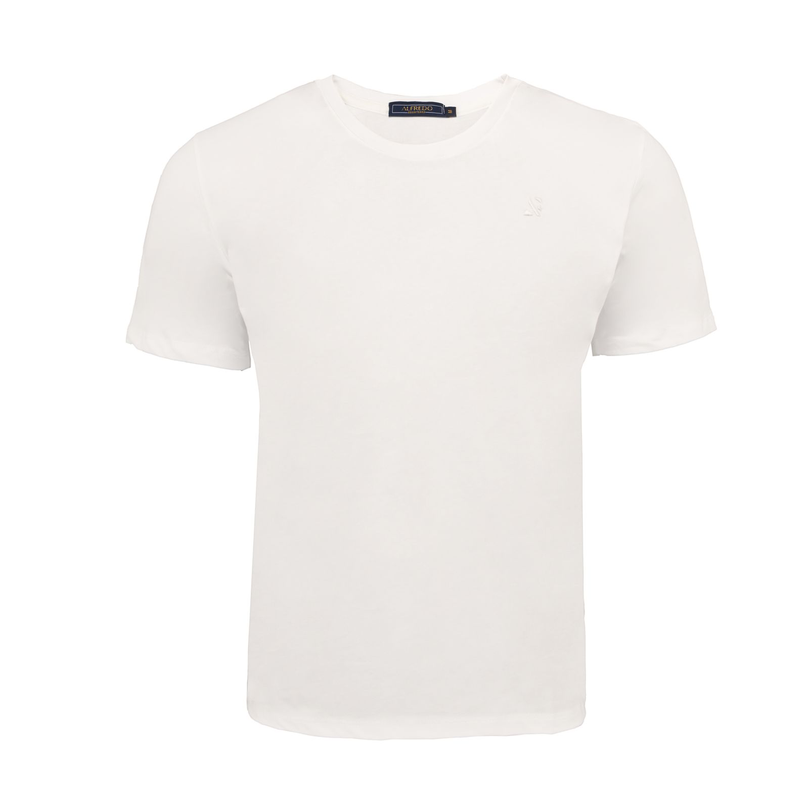 تی شرت آستین کوتاه مردانه الفردو مدل یقه گرد پنبه یک رو 2620201 -  - 1