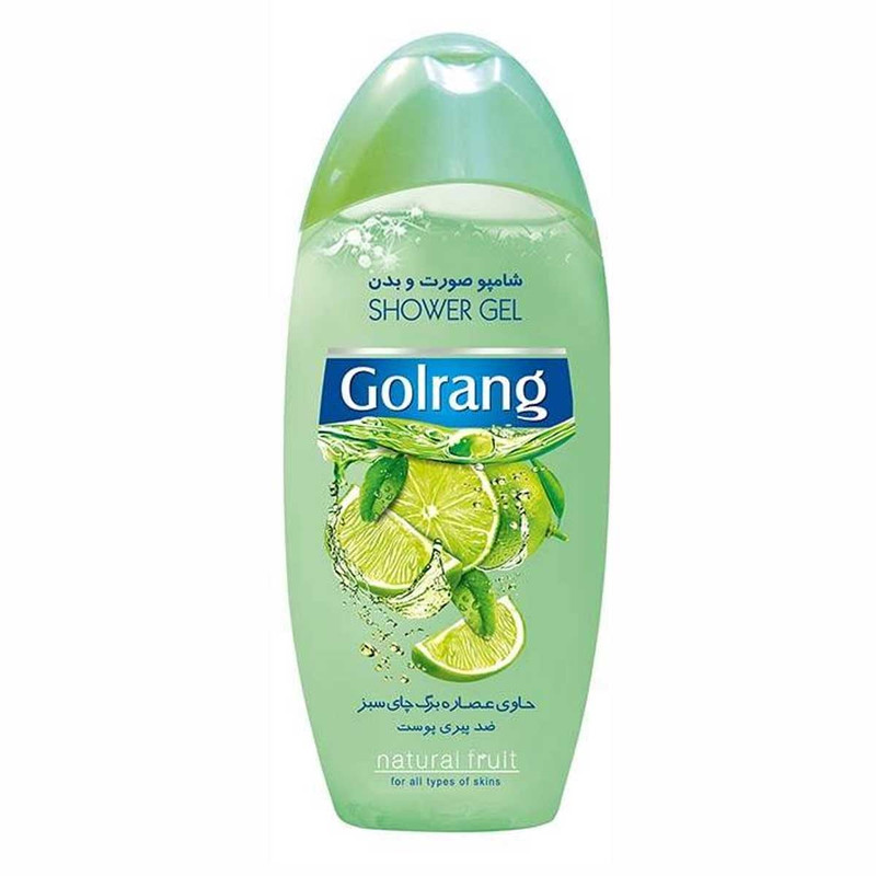 شامپو صورت و بدن گلرنگ مدل انار وزن 400 گرم به همراه شامپو صورت و بدن مدل چای سبز