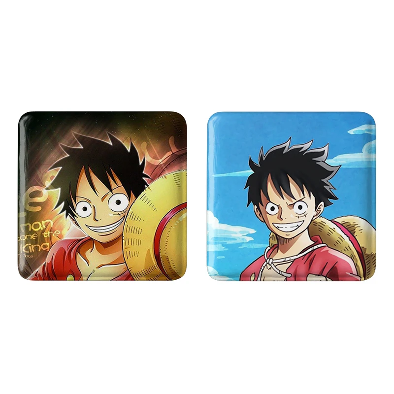 مگنت خندالو طرح لوفی انیمه وان پیس One Piece کد 1053110532 مجموعه 2 عددی