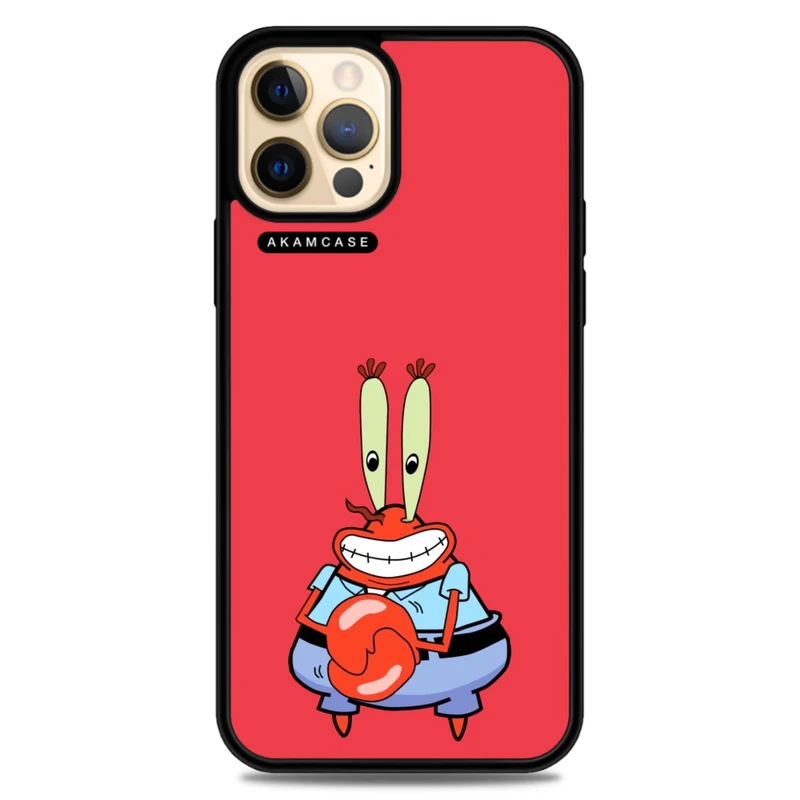 کاور آکام مدل AMC-WA12PRO-SPONGE BOB2 مناسب برای گوشی موبایل اپل iPhone 12 Pro