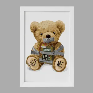 تابلو خندالو مدل تدی Teddy کد 26151
