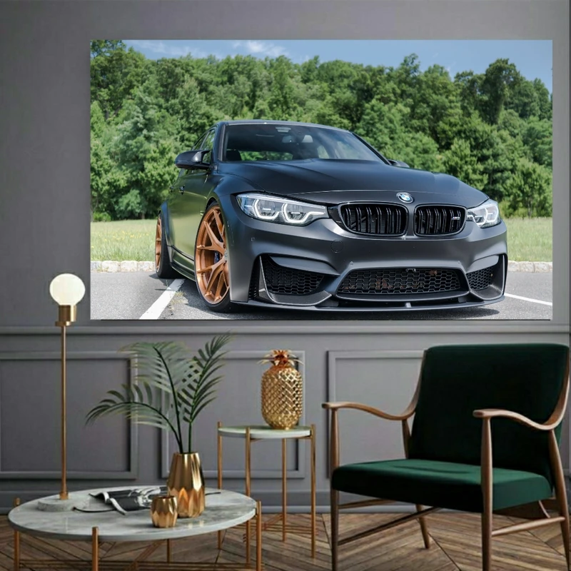 تابلو شاسی طرح ماشین BMW مدل TP636