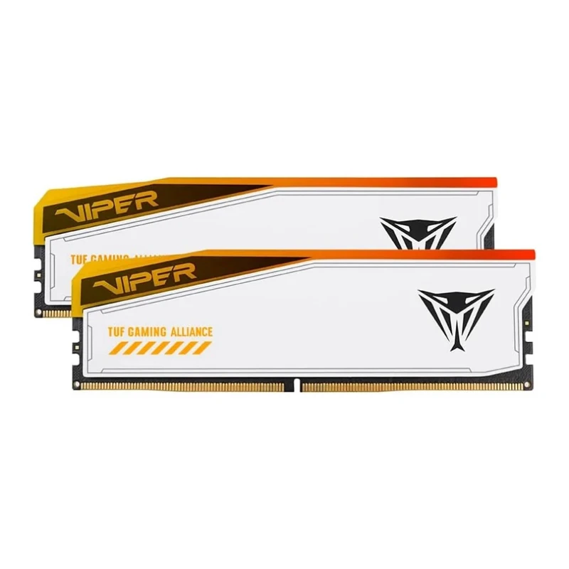 رم دسکتاپ DDR5 دو کاناله 6000 مگاهرتز CL36 پتریوت مدل Viper Elite 5 TUF Gaming RGB ظرفیت 32 گیگابایت رم دسکتاپ DDR5 دو کاناله 6000 مگاهرتز CL36 پتریوت مدل Viper Elite 5 TUF Gaming RGB ظرفیت 32 گیگابایت