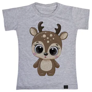 تی شرت دخترانه 27 مدل گوزن کوچولو کد V124