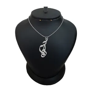 گردنبند نقره زنانه ترمه ۱ مدل آسیه کد ma 171