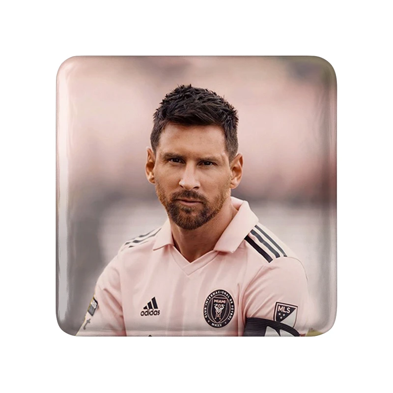 پیکسل خندالو طرح لیونل مسی مدل مربعی کد 36438