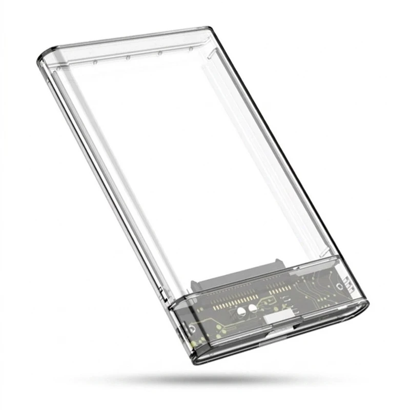 قاب هارد دیسک اکسترنال 2.5 اینچ مدل Glass