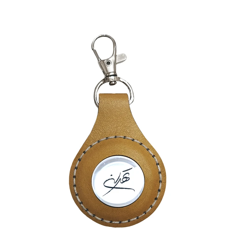 جاکلیدی دستی چرمی مدل Srn02 طرح تهران 2