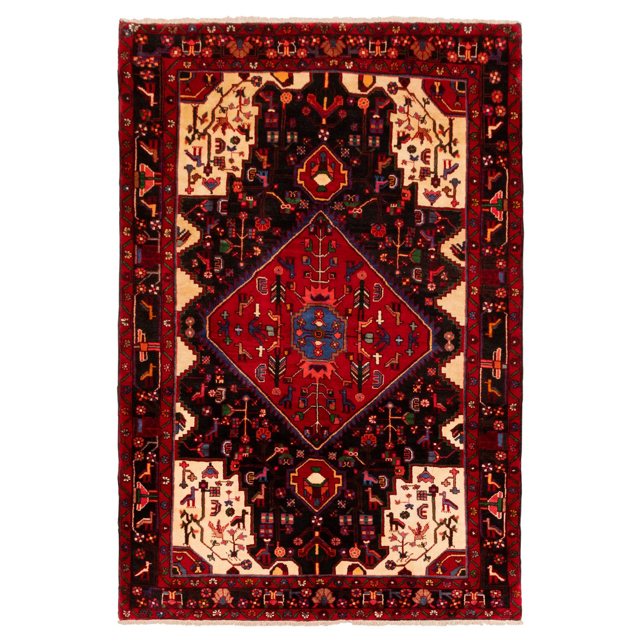 فرش قدیمی دستباف چهار و نیم متری سی پرشیا کد 179261