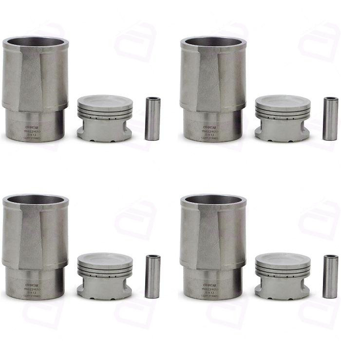 بوش و پیستون و گژن پین ایساکو مدل 700798 مناسب برای پژو 405 مجموعه 4 عددی