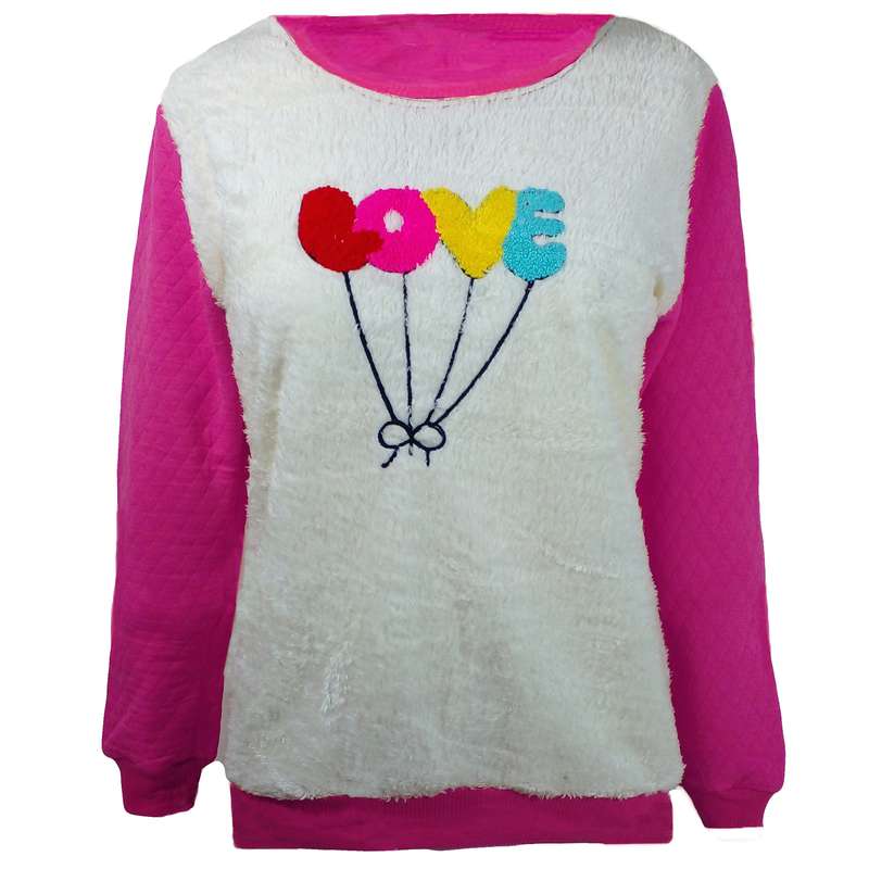 سویشرت زنانه مدل تدی BN