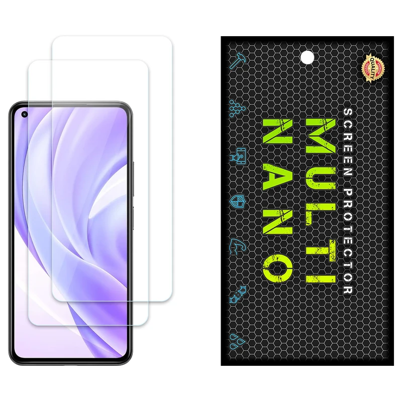 محافظ صفحه نمایش مولتی نانو مدل X-S2N مناسب برای گوشی موبایل شیائومی Mi 11 Lite بسته دو عددی
