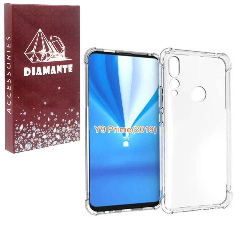 کاور دیامانته مدل ساده مناسب برای گوشی موبایل هوآوی Y9 Prime 2019