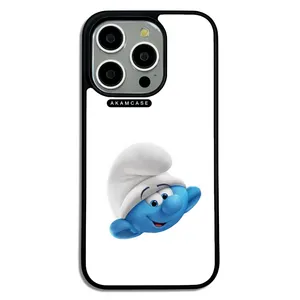 AKAM AMC-WA15PRO-SMURFS-12 Cover For Apple iPhone 15 Pro
