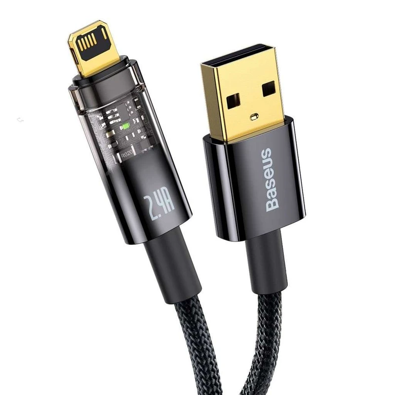 کابل تبدیل USB به لایتنینگ باسئوس مدل A05 طول 1 متر