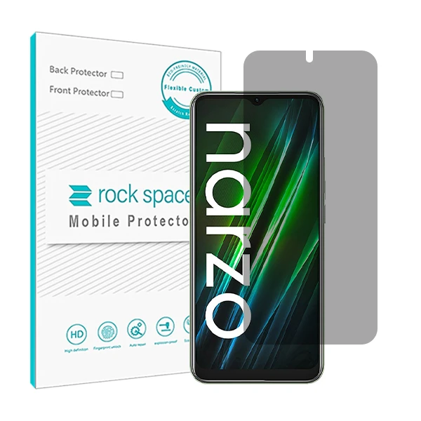 محافظ صفحه نمایش پرایوسی راک اسپیس مدل HyPRV مناسب برای گوشی موبایل ریلمی Narzo 50 5G