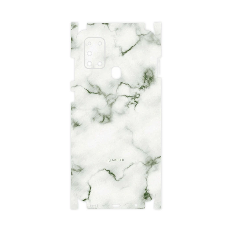 برچسب پوششی ماهوت مدل Blanco-Smoke-Marble-FullSkin مناسب برای گوشی موبایل سامسونگ Galaxy A21s