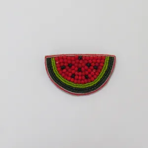 گل سینه زنانه مدل هندوانه کد 002