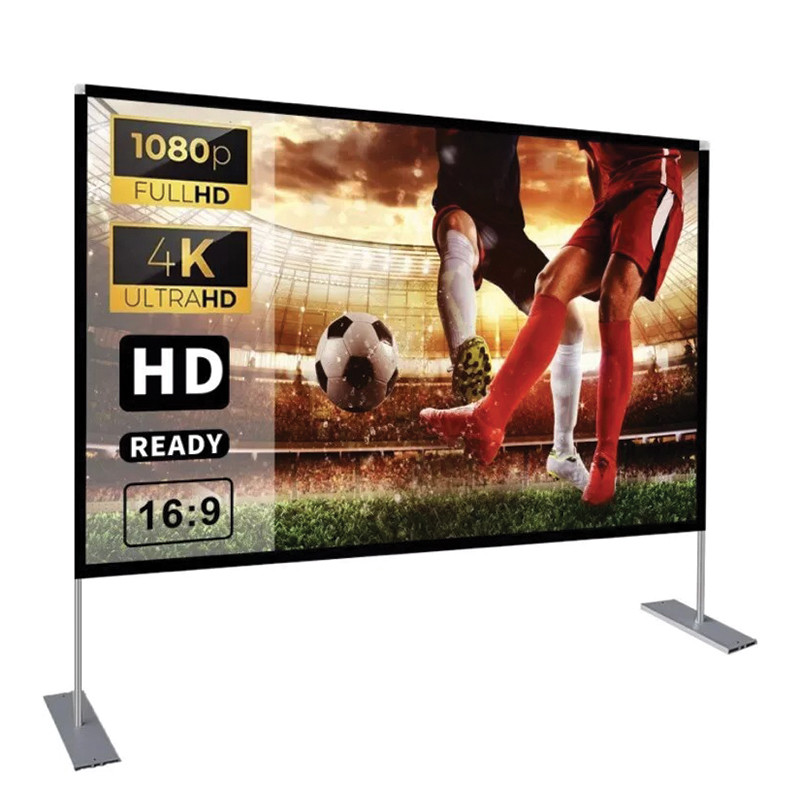 پرده نمایش ایستاده ونبوه مدل folding projector screen