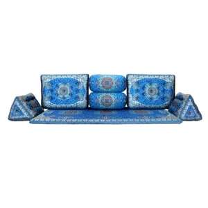 ست 7 تکه پشتی ترمه مدل شاه نشین کد 8002