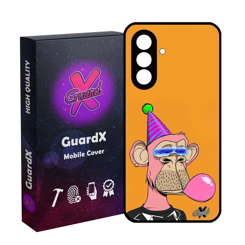 کاور گارد ایکس طرح میمون مدل 10433 مناسب برای گوشی موبایل سامسونگ Galaxy A56 / A56 5G