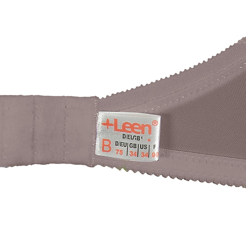 سوتین زنانه لین مدل فنردار کد 4680-741 رنگ نسکافه ای