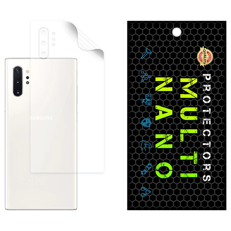 محافظ پشت شفاف نانو هیدروژل مولتی نانو مدل X-F1T مناسب برای گوشی موبایل سامسونگ Galaxy Note 10 Plus