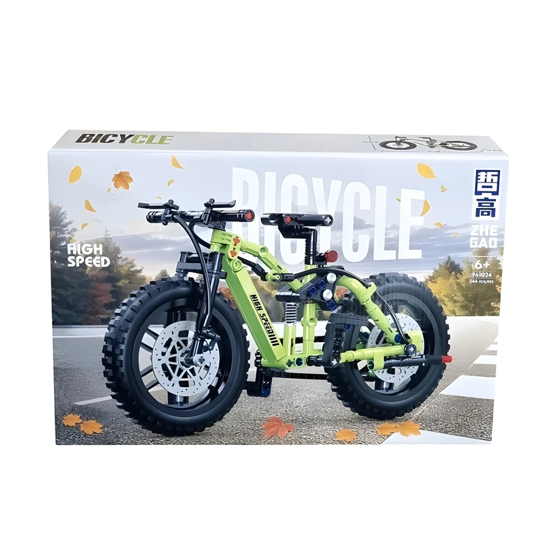 ساختنی 244 تکه مدل دوچرخه طرح HIGH SPEED کد 941024