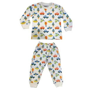 ست سویشرت و شلوار پسرانه مدل ماشین